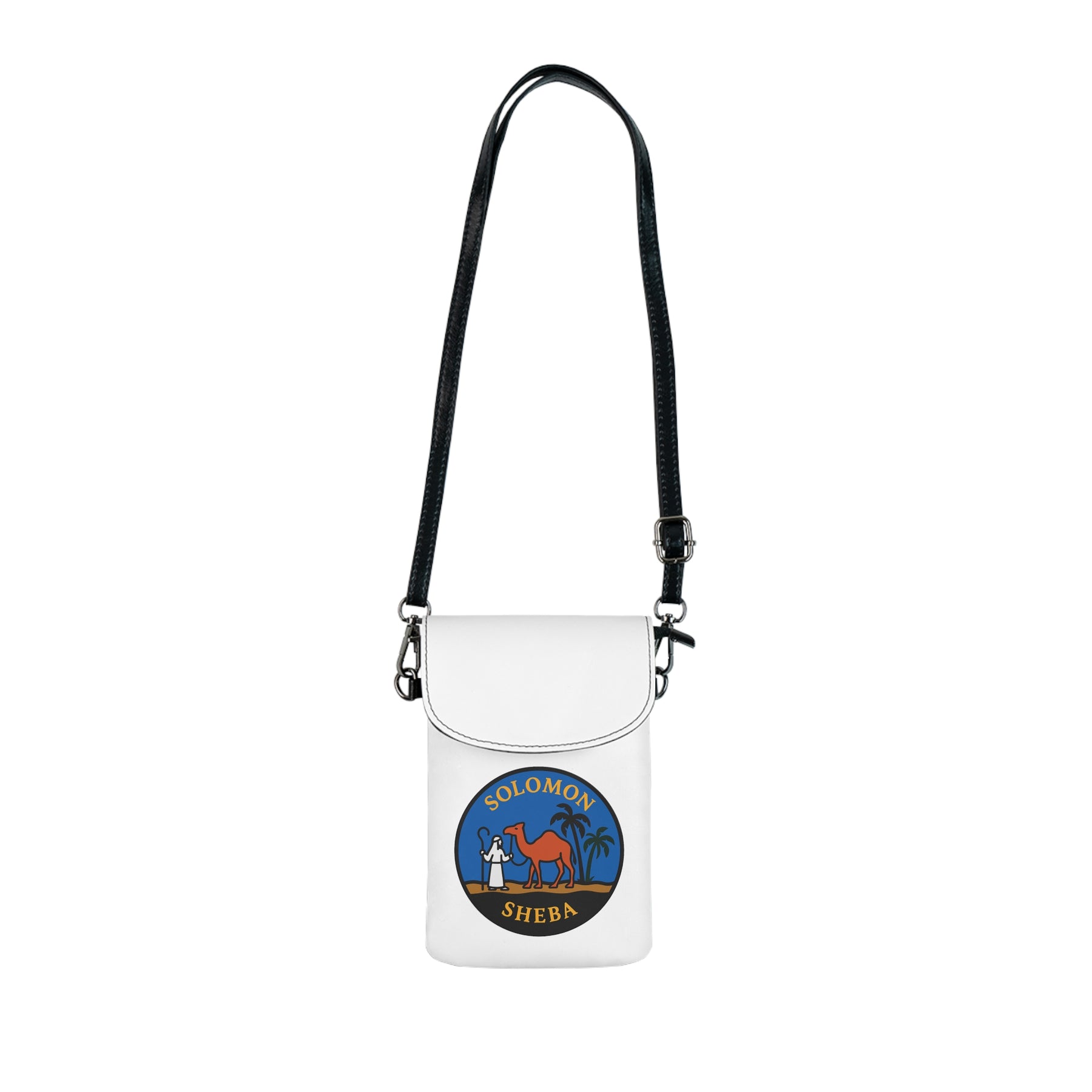 Queen of the South Cell Phone Wallet - Microfiber Leather With Adjustable Strap - Bricks Masons