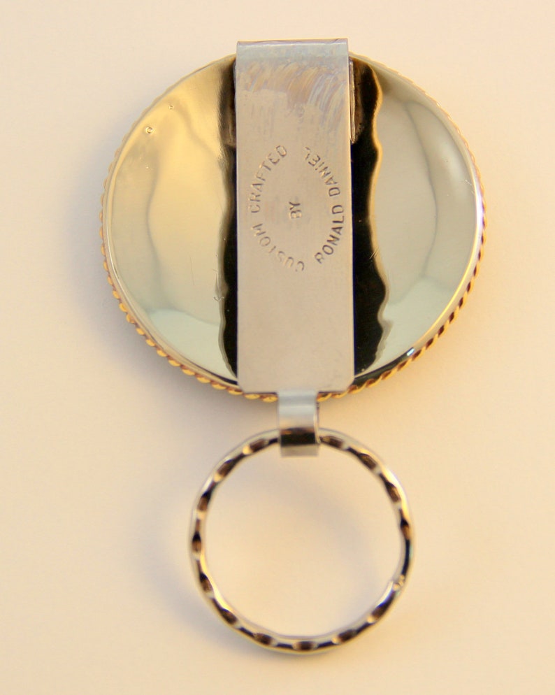 Past Master Blue Lodge Keychain - Handcrafted Colorado Mason Square & Compass with Quadrant - Bricks Masons