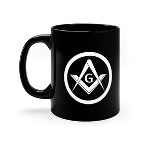 Master Mason Blue Lodge Mug - Square & Compass G