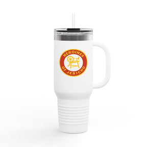 Heroines of Jericho Ringneck Tumbler - Red & Yellow Stainless Steel & Insulated - Bricks Masons