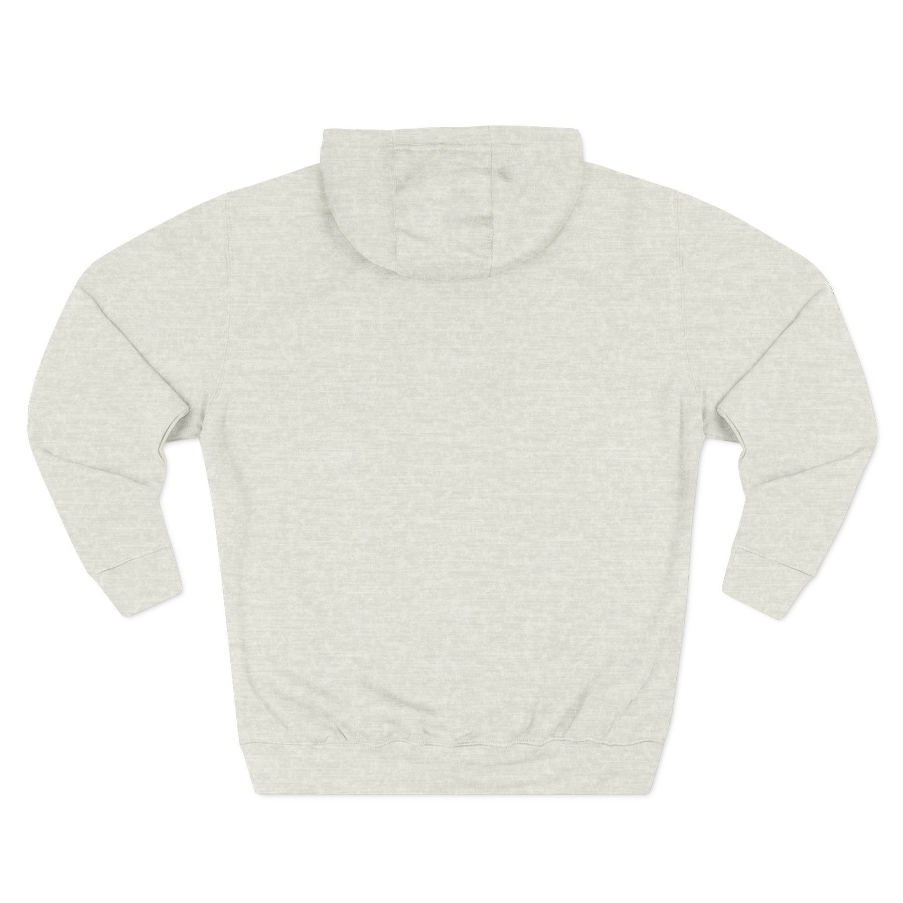 Red Cross of Constantine Hoodie - Three-Panel Fleece Chest Embroidered Motif - Bricks Masons