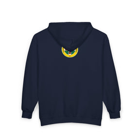 Royal Order of Scotland Hoodie - Zip Up Jacket Front & Back Crest - Bricks Masons