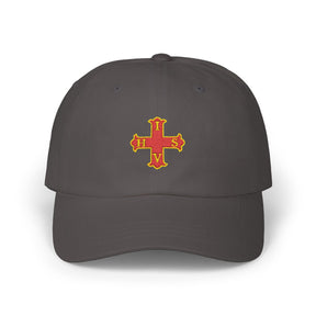 Red Cross of Constantine Baseball Cap - Cotton Various Colors - Bricks Masons