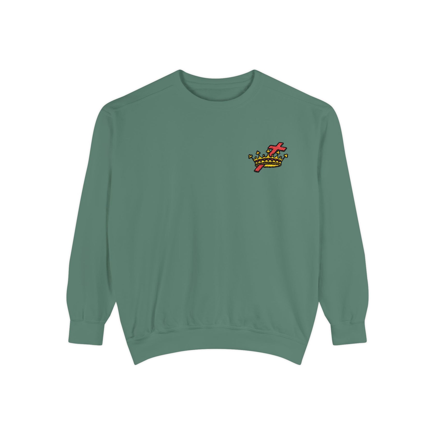 Lady Knights Cyrene Sweatshirt - Cross & Crown Front Embroidery - Bricks Masons