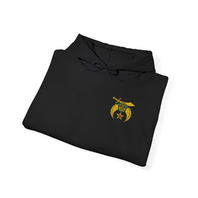 Daughters of Sphinx Hoodie - Soft Cotton Poly Blend Embroidered Front Design - Bricks Masons