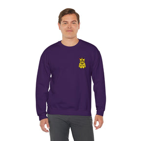 Royal Order of Jesters Sweatshirt - Crewneck Embroidered Front Motif - Bricks Masons
