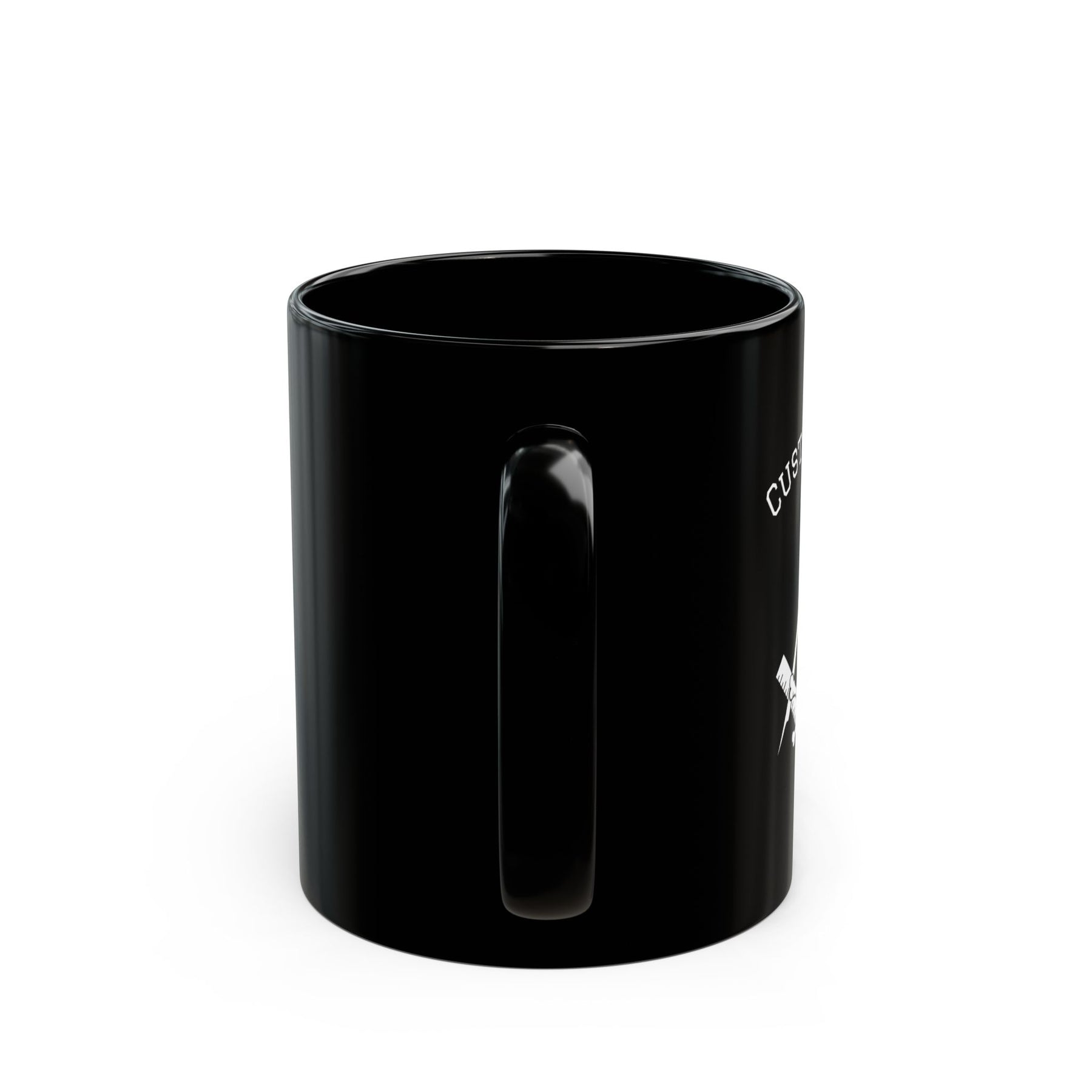 11oz Black Mug - Bricks Masons
