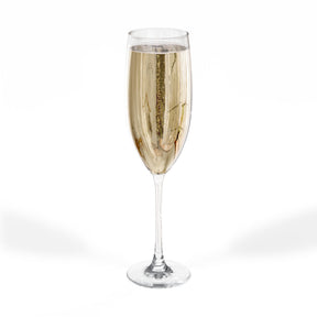 Master Mason Blue Lodge Champagne Flute - Raised and Ready To Toast with S&C G - Bricks Masons