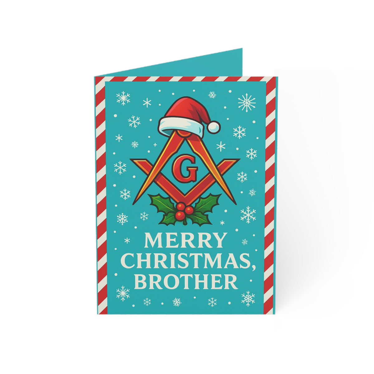 Master Mason Blue Lodge Greeting Card -  (1, 10, 30, and 50pcs) - Bricks Masons