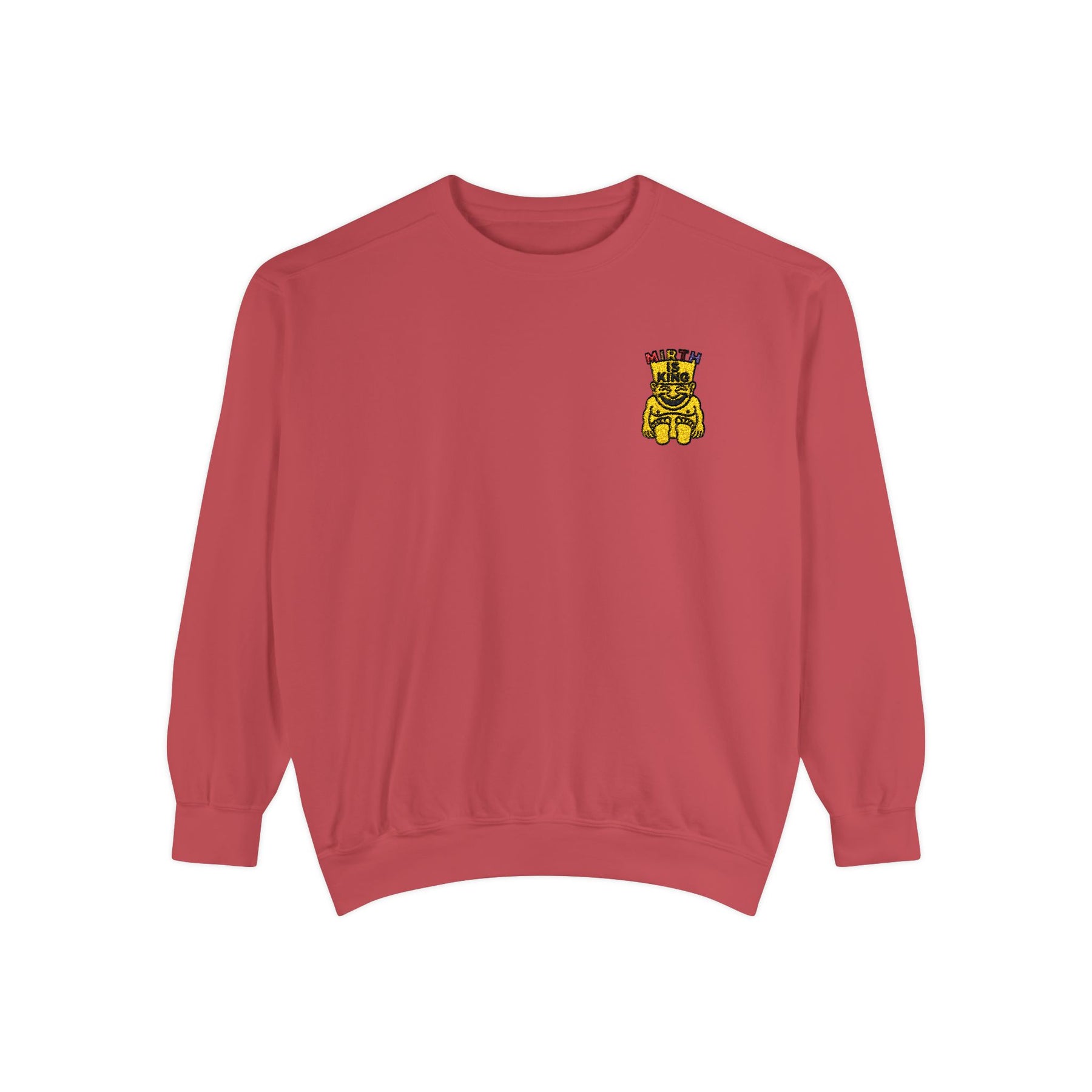 Royal Order of Jesters Sweatshirt - Embroidered Chest Symbol - Bricks Masons