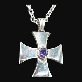 Maltese Templar Cross in Silver 4 x 3 cm 10 g Art 298 - Bricks Masons