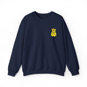 Royal Order of Jesters Sweatshirt - Crewneck Embroidered Front Motif - Bricks Masons