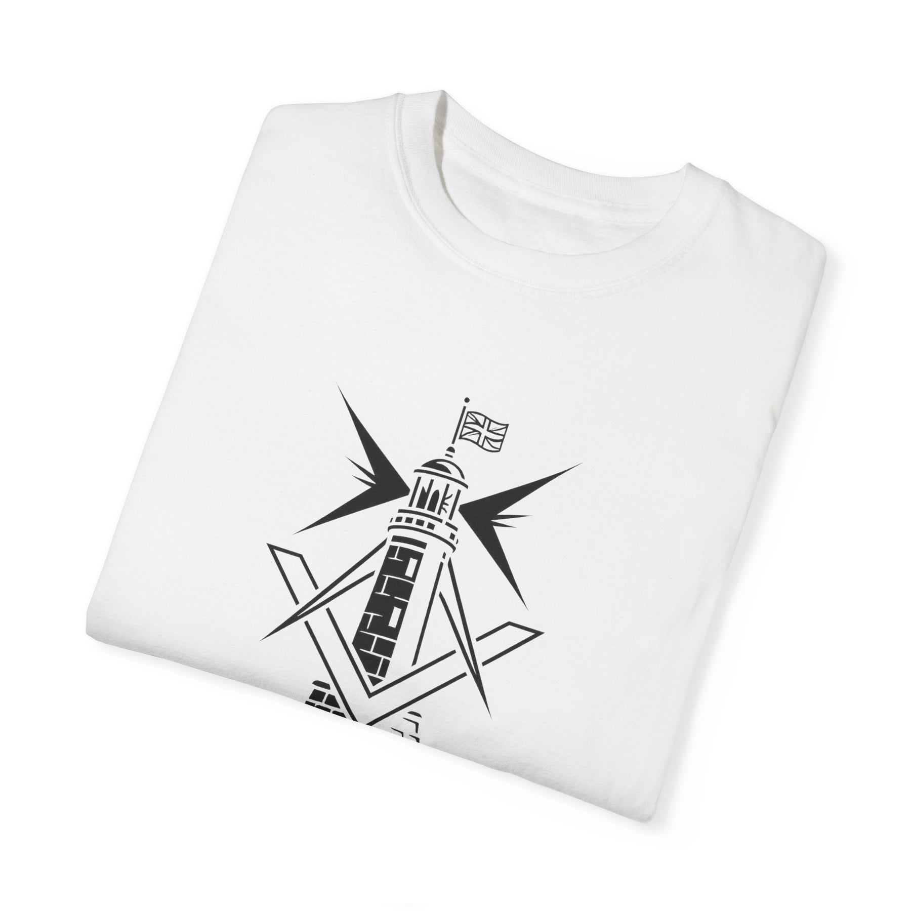 Master Mason Craft T-Shirt - United Kingdom Beacon of Brotherhood - Bricks Masons
