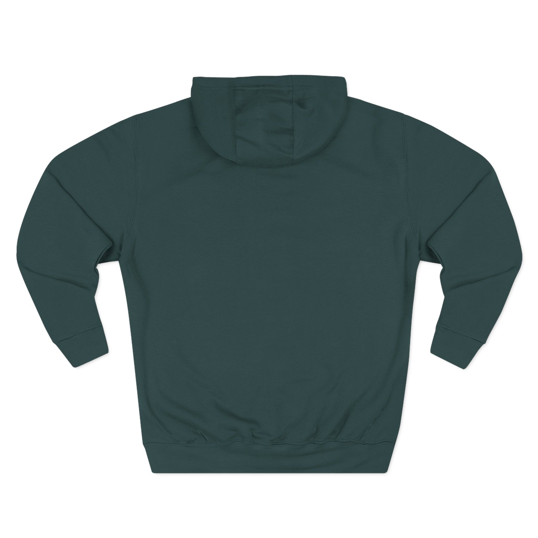 Red Cross of Constantine Hoodie - Three-Panel Fleece Chest Embroidered Motif - Bricks Masons