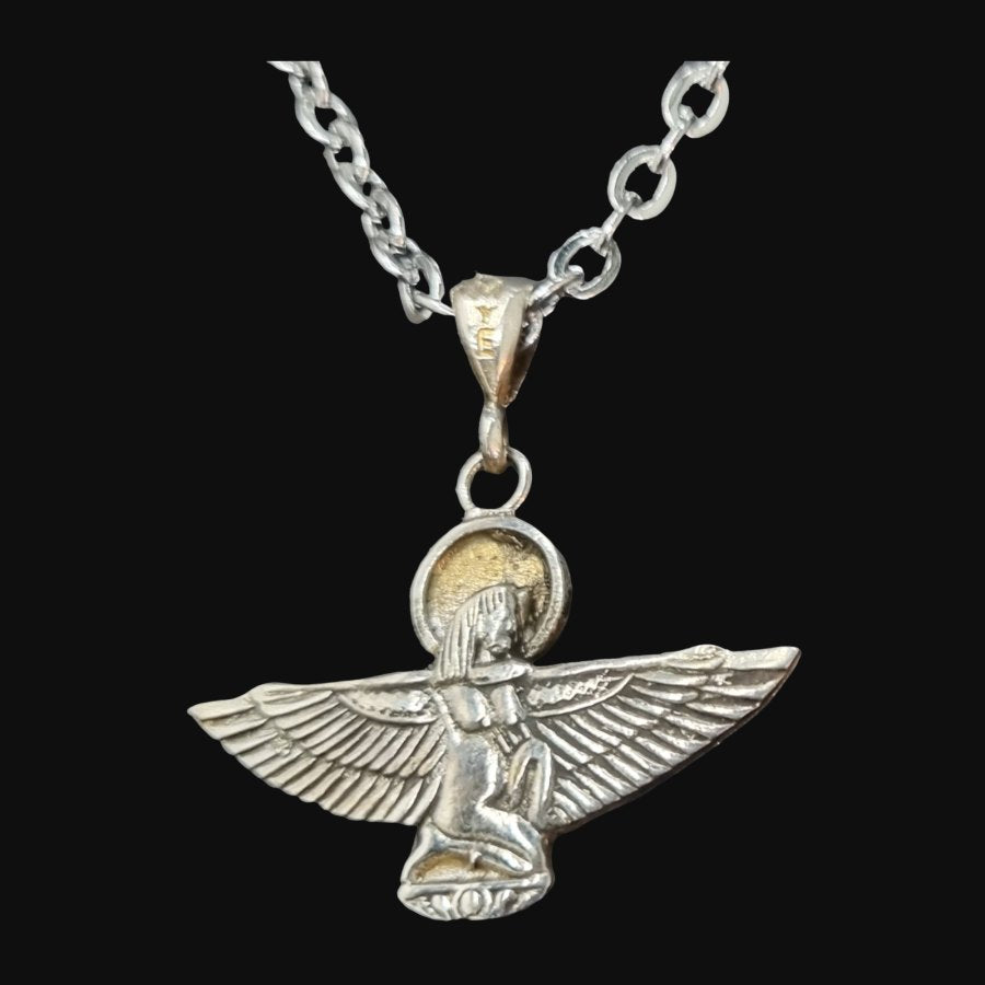 Isis Medal in Silver 2.5 x 3 cm 6 g Art 1493 - Bricks Masons
