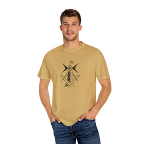 Master Mason Craft T-Shirt - United Kingdom Beacon of Brotherhood - Bricks Masons