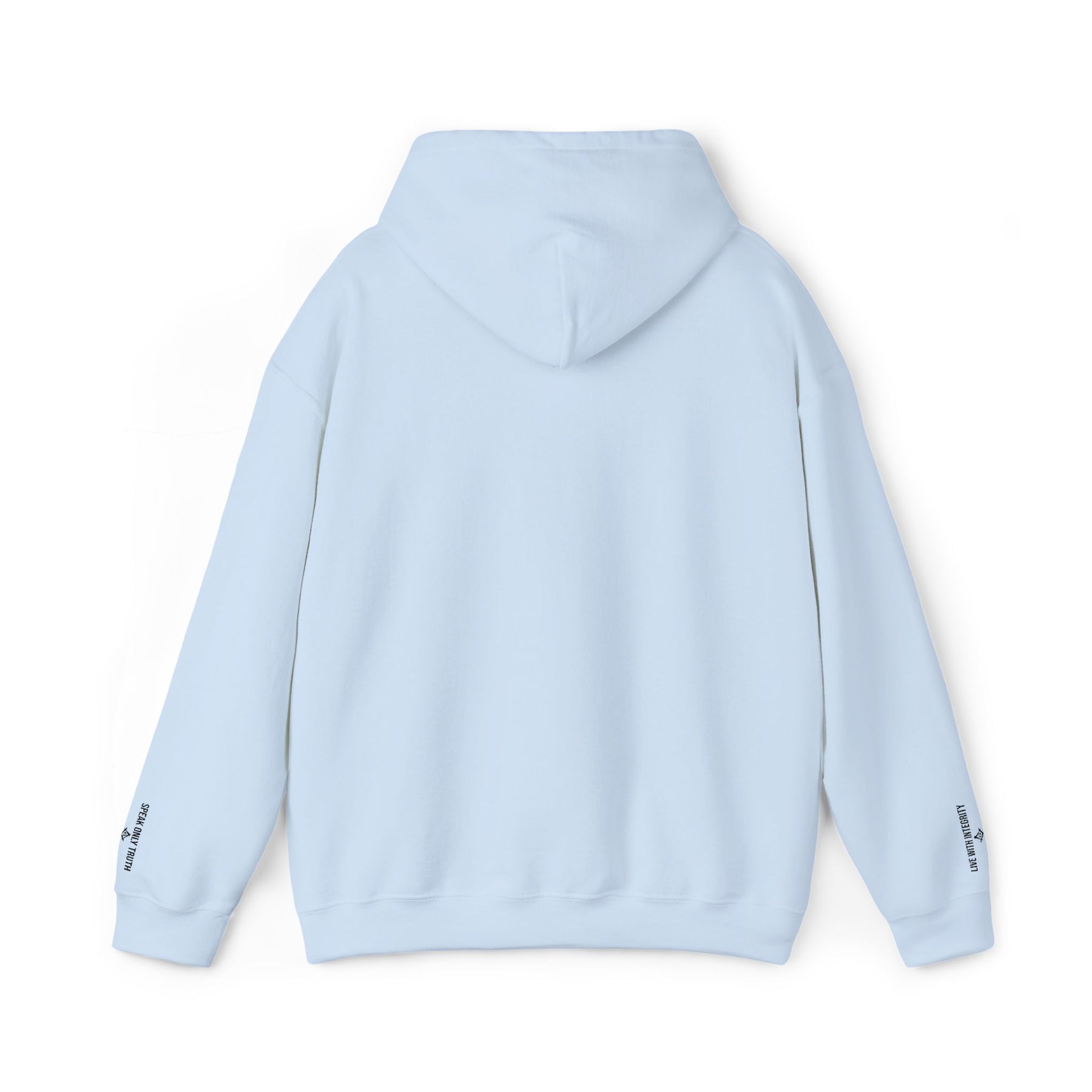 Master Mason Blue Lodge Hoodie - Truth Front & Sleeves Embroidery - Bricks Masons