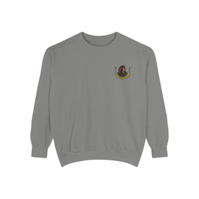 DOI Sweatshirt - Symbolic Embroidery Crewneck - Bricks Masons