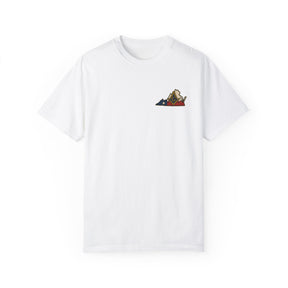 Master Mason Blue Lodge T-Shirt - Garment-Dyed Virginia Mason - Bricks Masons