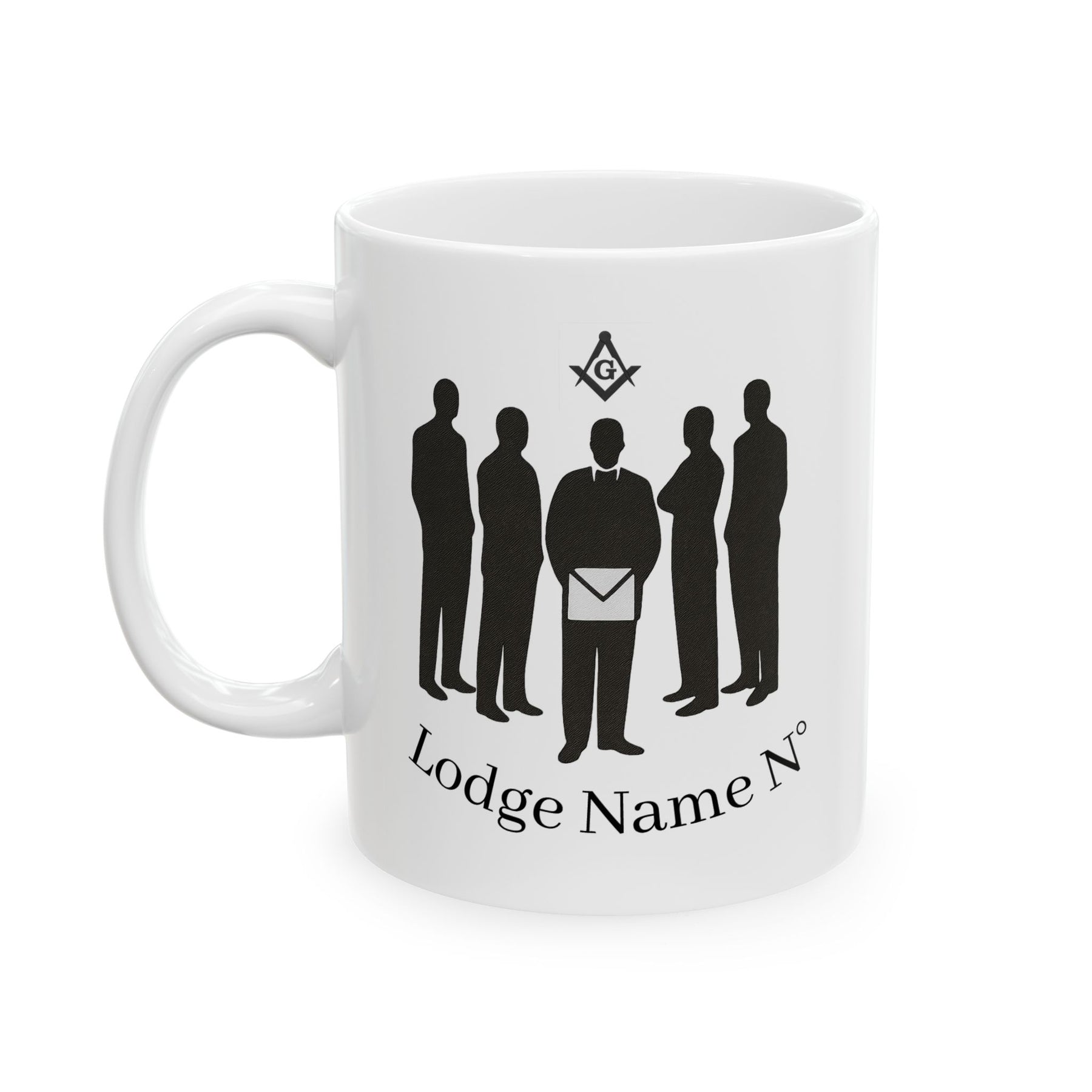 Master Mason Blue Lodge Mug - (11oz, 15oz) - Bricks Masons