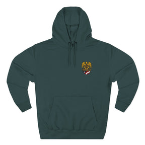 Master Mason Blue Lodge Hoodie - Veteran Mason Three-Panel Fleece - Bricks Masons