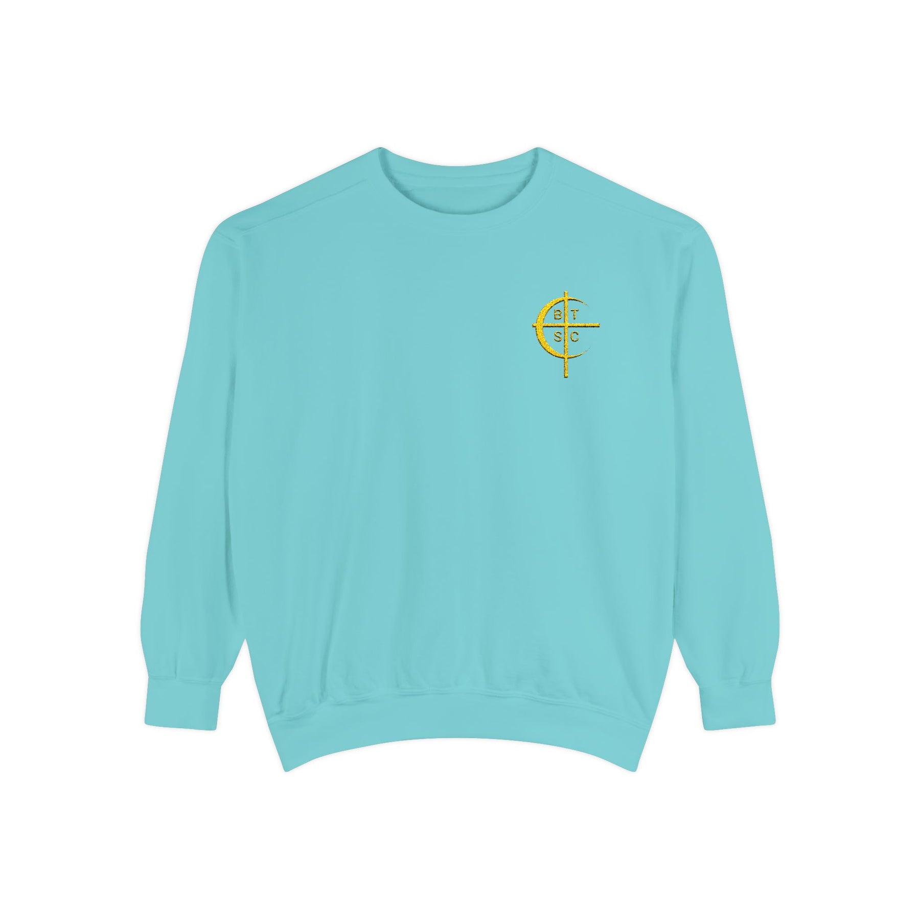 Council of Crusaders Sweatshirt - Embroidered Crusader Cross Chest Crest - Bricks Masons