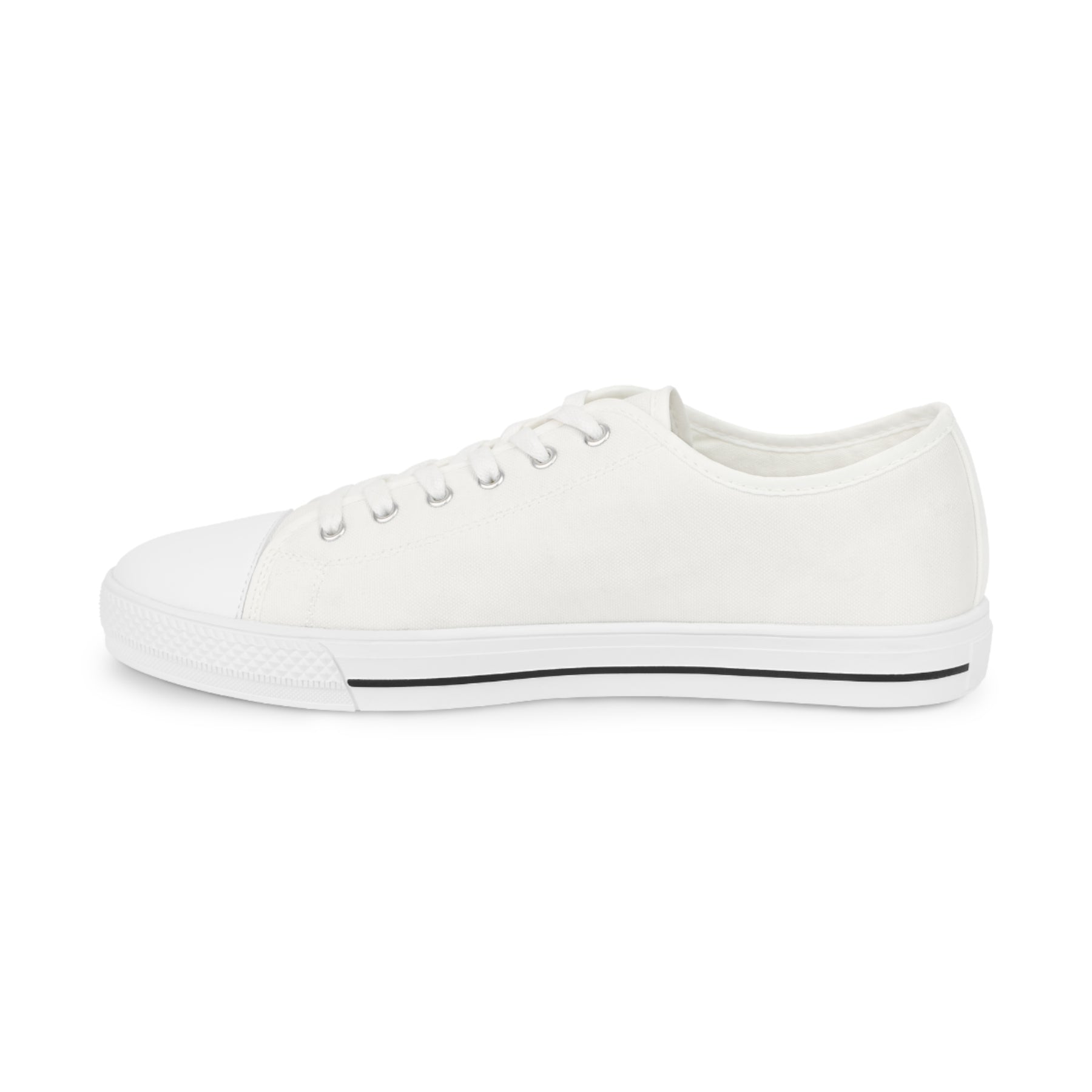 LOCOP Sneaker - Low Top Sneaker Black & White Purple Emblem - Bricks Masons