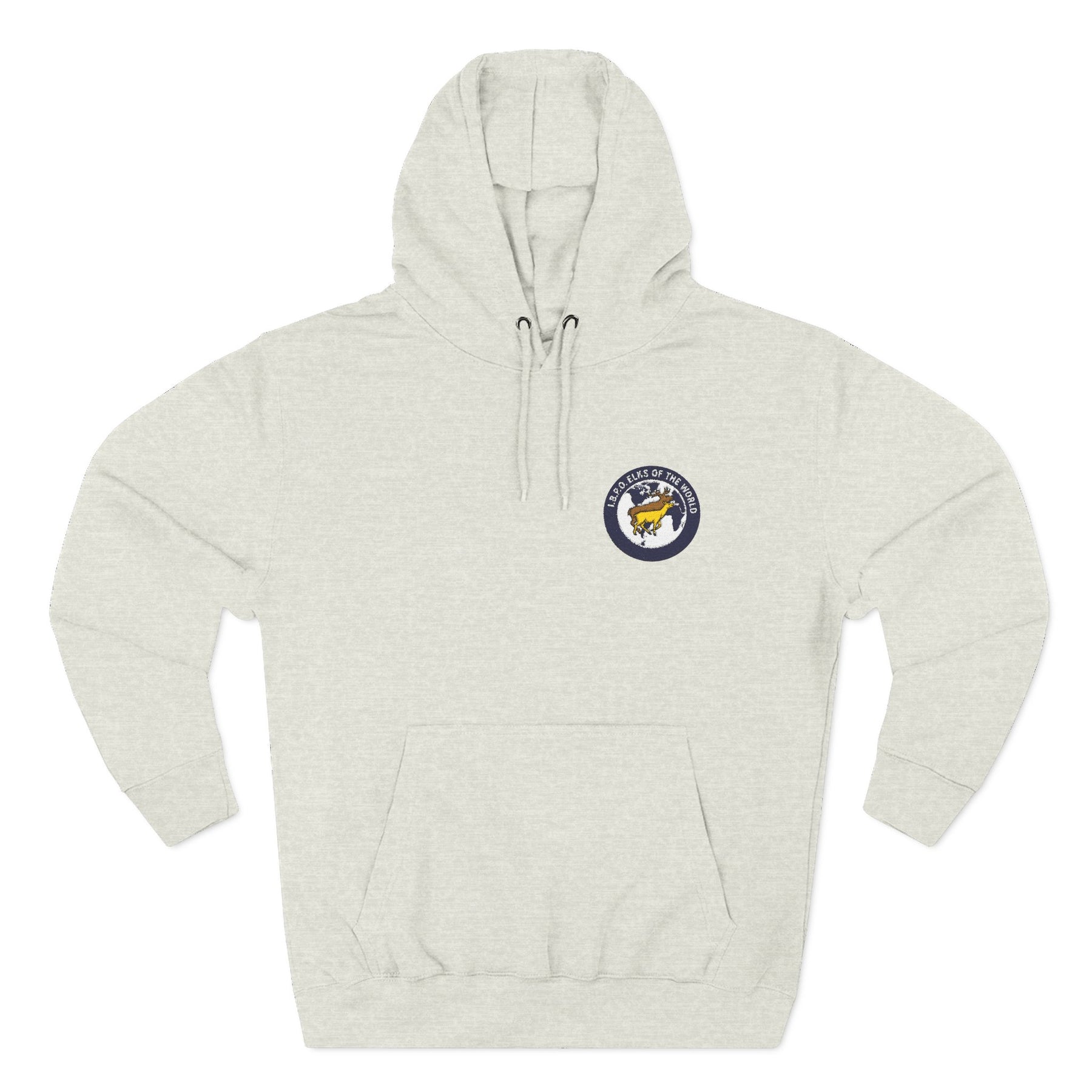 Elks of the World Hoodie - Embroidered Front Design - Bricks Masons