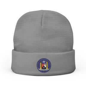 Malta Jurisdiction Beanie - Knit Embroidery Emblem - Bricks Masons