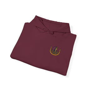 DOI Hoodie - Soft Cotton Poly Blend Front Stitch Detail - Bricks Masons