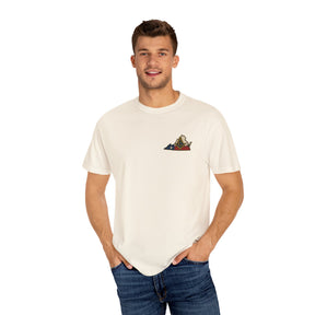 Master Mason Blue Lodge T-Shirt - Garment-Dyed Virginia Mason - Bricks Masons