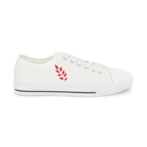 Red Branch of Eri Sneaker - Low Top Sneaker Black & White Gold Red Branch - Bricks Masons