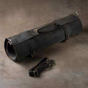 Professional 20-Inch Grand Master Leather Knife Roll (5) - Bricks Masons
