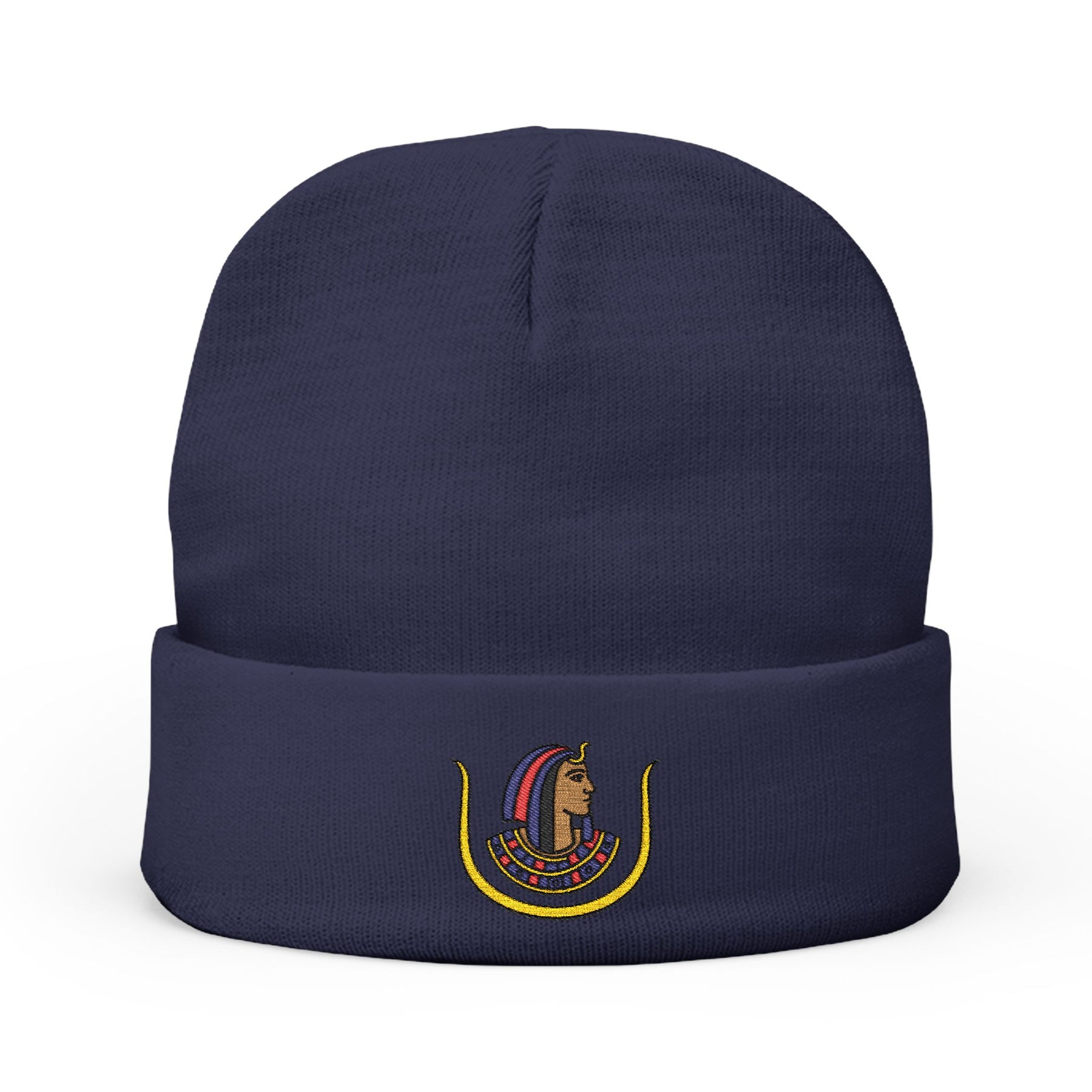 DOI Beanie - Knit Embroidery Emblem - Bricks Masons