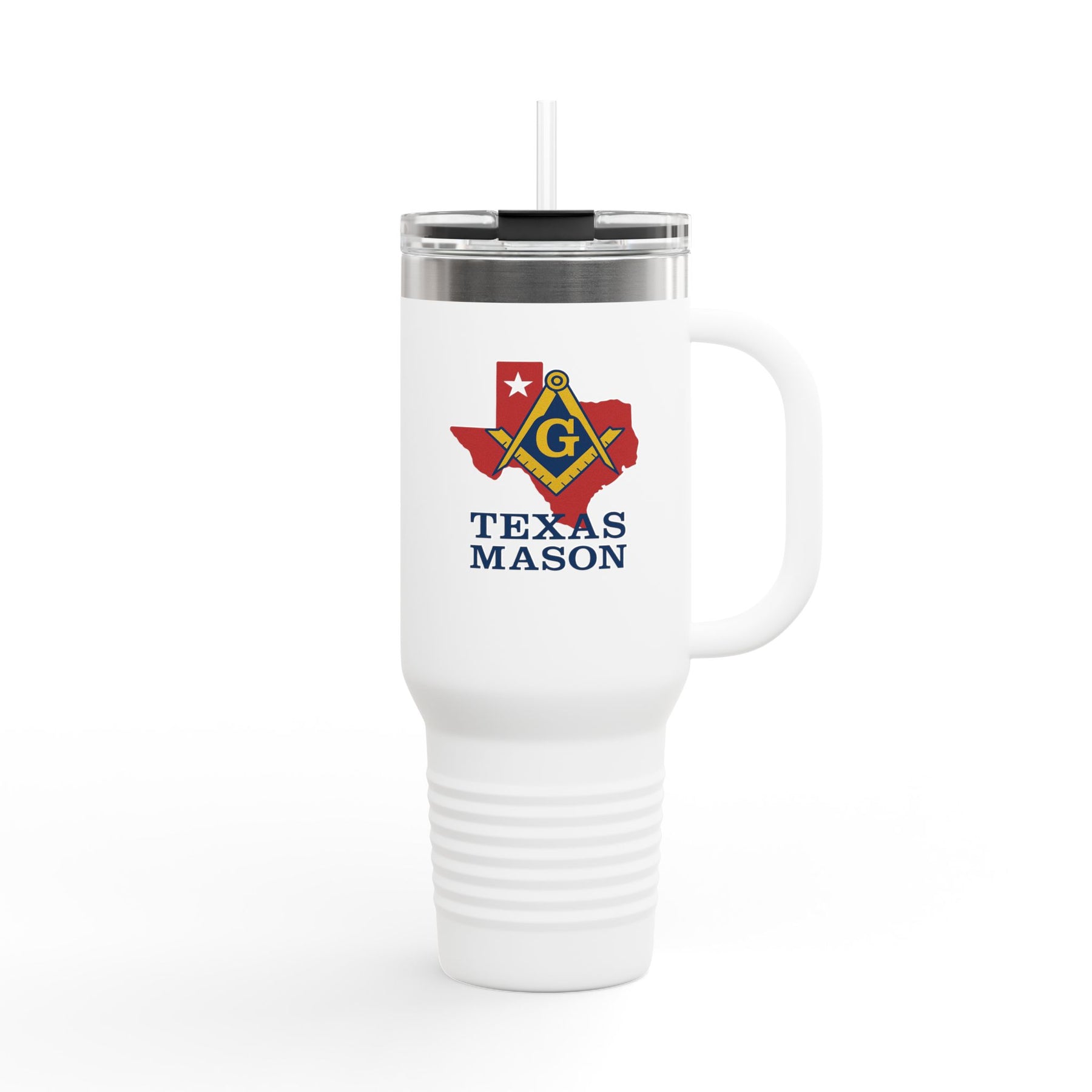 Master Mason Blue Lodge Ringneck Tumbler - Square & Compass G Texas Mason