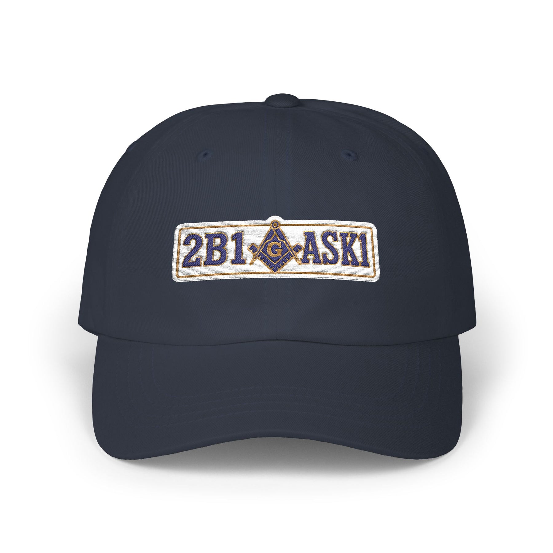 Master Mason Blue Lodge Baseball Cap - Cotton Various Colors 2B1 ASK1 - Bricks Masons