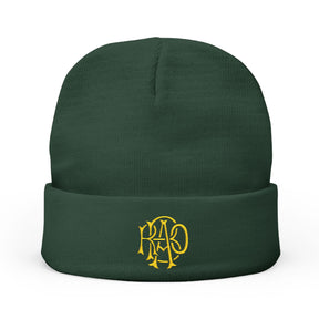 RAOB Beanie - Knit Embroidery Emblem - Bricks Masons