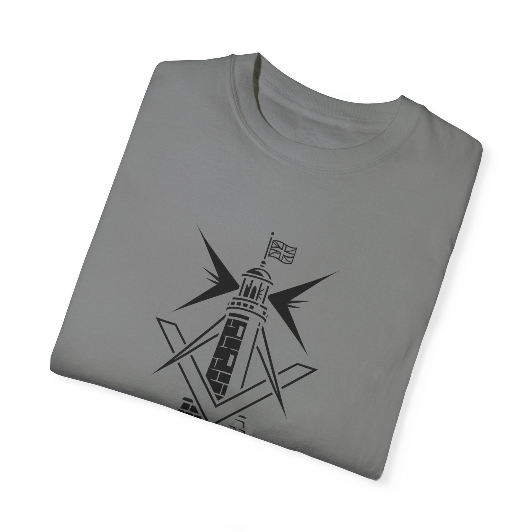 Master Mason Craft T-Shirt - United Kingdom Beacon of Brotherhood - Bricks Masons