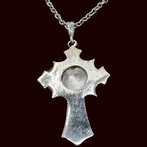 Knights Templar Cross Pendant, Silver, 5.5 cm, 10 g, Art. 295 - Bricks Masons