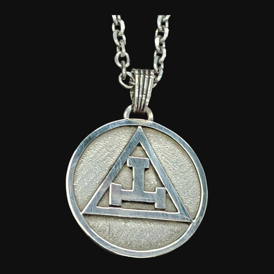 Royal Masonic Arch Pendant 4 x 3 cm in 12g Silver Art 302 - Bricks Masons