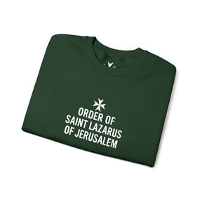 Order of Saint Lazarus Sweatshirt - Crewneck Signature Stitch - Bricks Masons