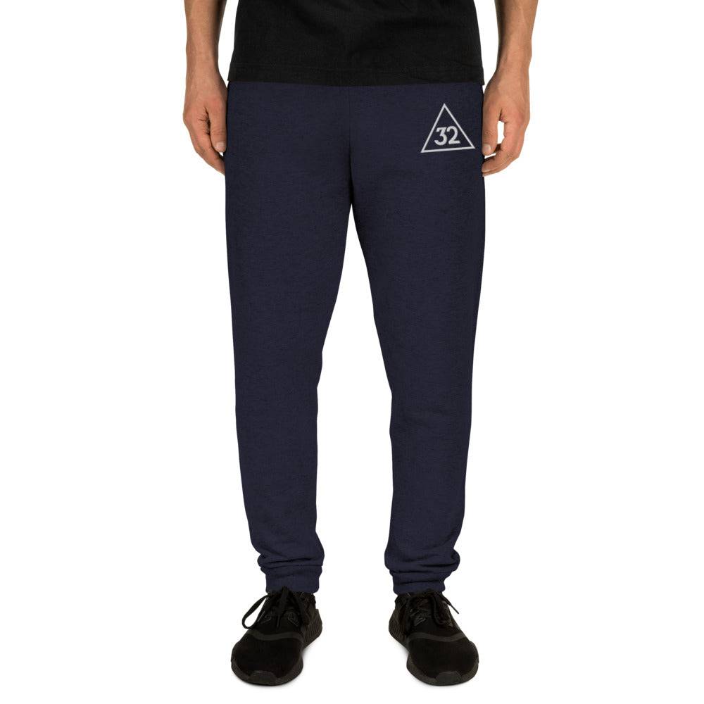 32nd Degree Scottish Rite Jogger - Embroidery - Bricks Masons