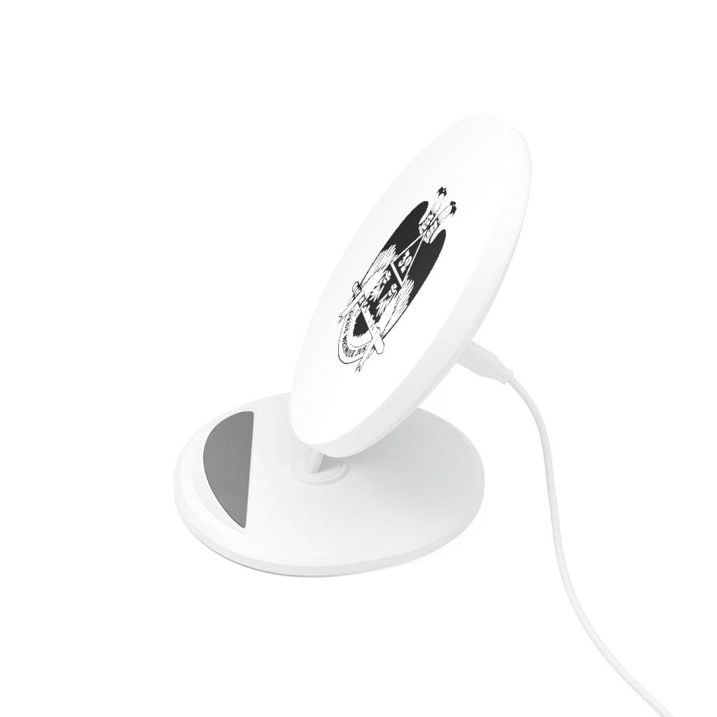 32nd Degree Scottish Rite Wireless Charger - Wings Down White - Bricks Masons