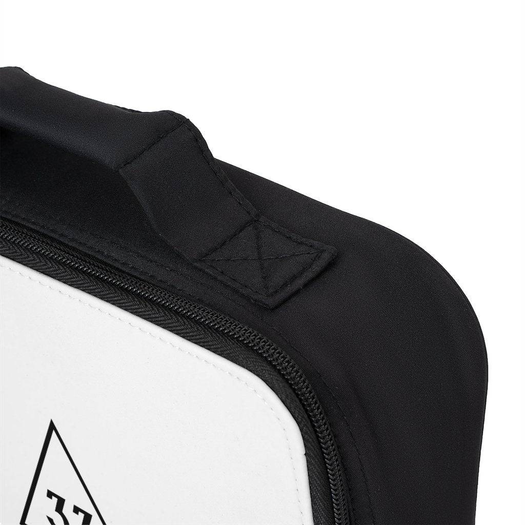 33rd Degree Scottish Rite Lunch Bag - Black & White - Bricks Masons
