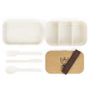 33rd Degree Scottish Rite Lunch Box - Wings Up Wooden Lid - Bricks Masons
