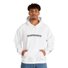 Entered Apprentice Blue Lodge Hoodie - Temperance Front & Sleeves Embroidery - Bricks Masons