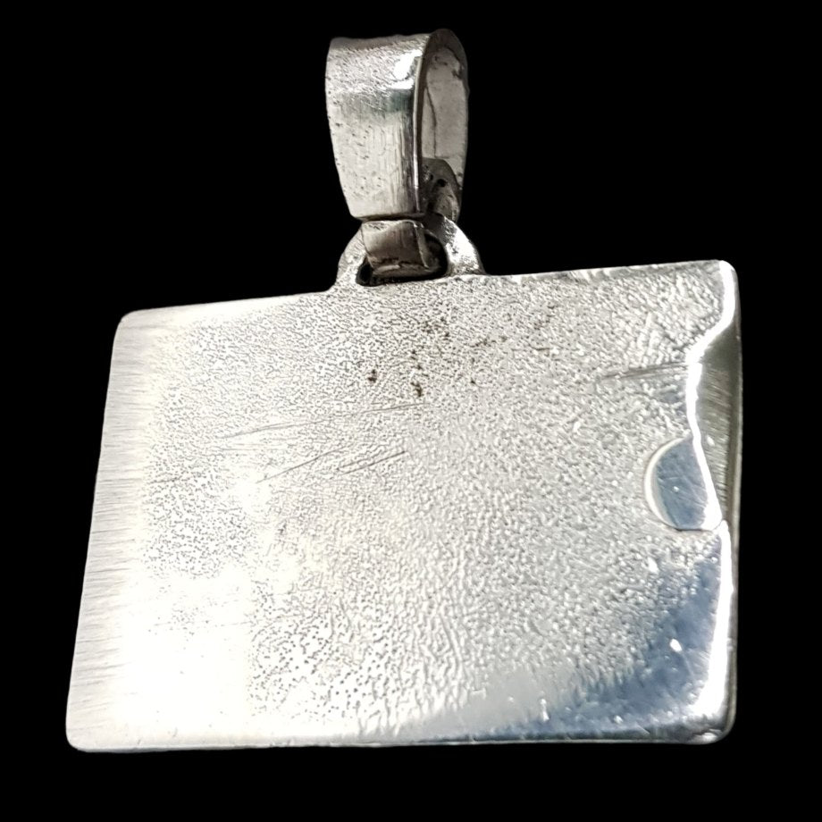 Rastafari Lion Judah Pendant In Silver 3 X 3 Cm 9 Gr Art 502 - Bricks Masons