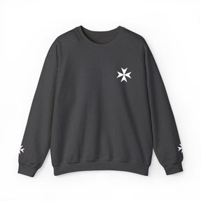 Order of Saint Lazarus Sweatshirt - Crewneck Signature Stitch Design - Bricks Masons