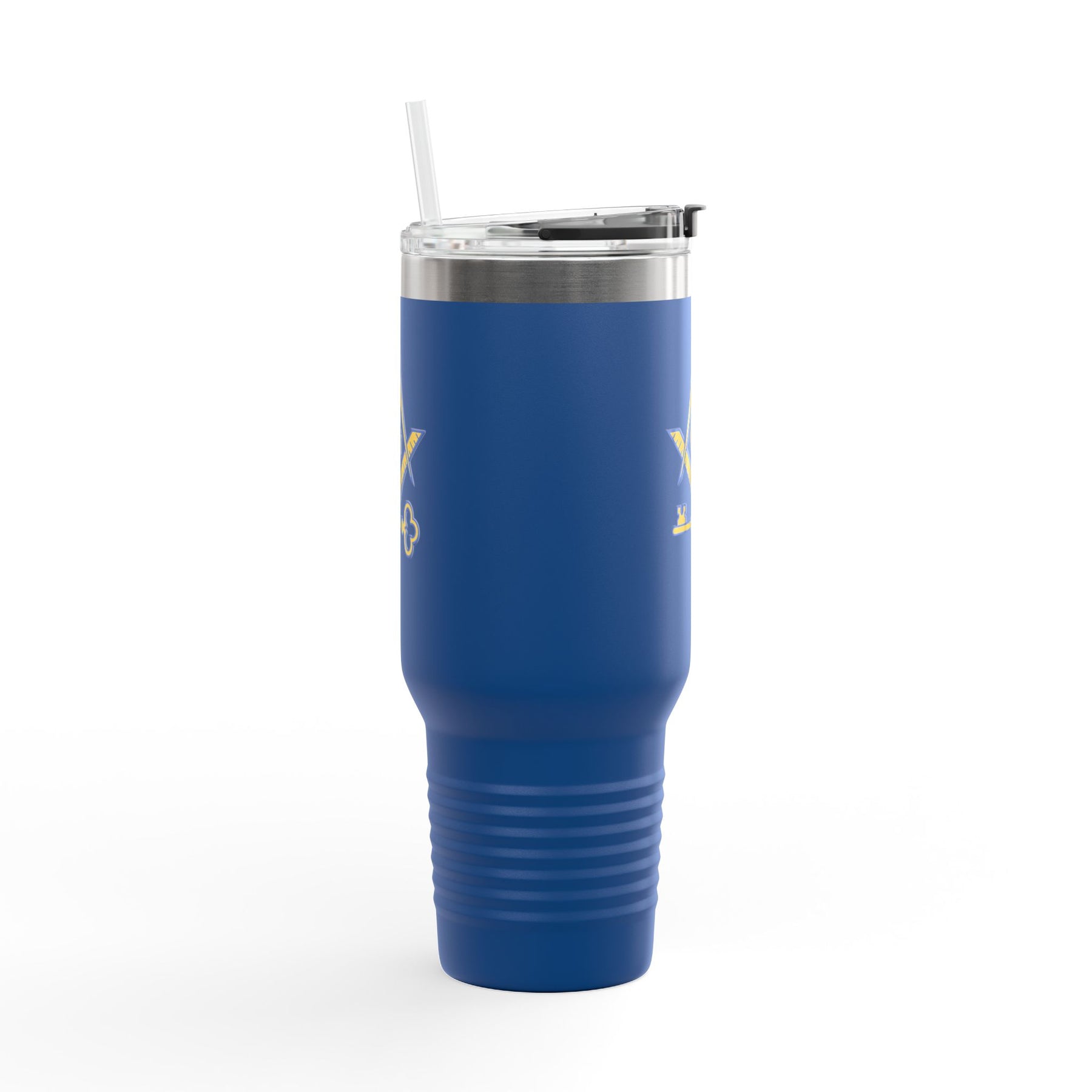 International Masons Ringneck Tumbler - Royal Blue Stainless Steel & Insulated - Bricks Masons