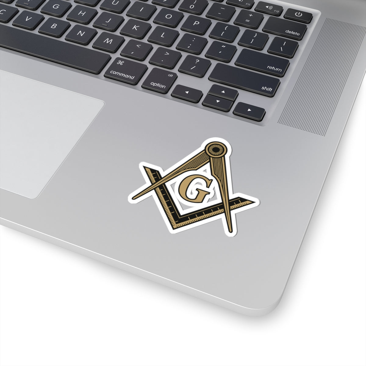 Master Mason Blue Lodge Sticker Decal - Kiss-Cut Glossy Paper - Bricks Masons